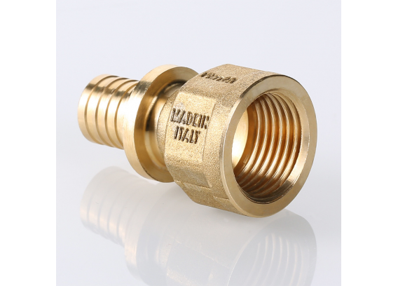 Надвижной аксиальный соединитель Valtec 25 (3,5) мм. x 1/2" с внутренней резьбой VTm.402.BG.002504