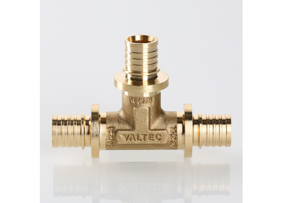 Надвижной аксиальный тройник Valtec 16 (2,2) мм. x 16 (2,2) мм. x 16 (2,2) мм. VTm.431.BG.161616