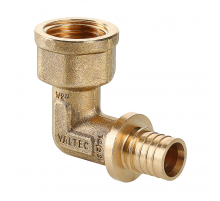 Надвижной аксиальный угольник Valtec 25 (3,5) мм. x 3/4" с внутренней резьбой VTm.452.BG.002505