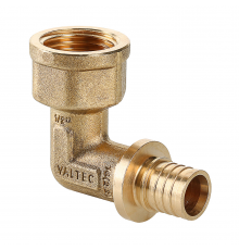Надвижной аксиальный угольник Valtec 16 (2,2) мм. x 1/2" с внутренней резьбой VTm.452.BG.001604