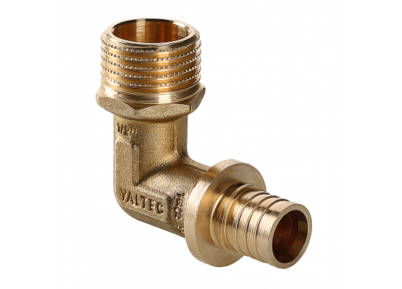 Надвижной аксиальный угольник Valtec 20 (2,8) мм. x 1/2" с наружной резьбой VTm.453.BG.002004