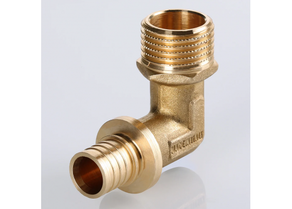 Надвижной аксиальный угольник Valtec 20 (2,8) мм. x 1/2" с наружной резьбой VTm.453.BG.002004