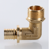 Надвижной аксиальный угольник Valtec 20 (2,8) мм. x 1/2" с наружной резьбой VTm.453.BG.002004