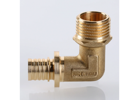 Надвижной аксиальный угольник Valtec 20 (2,8) мм. x 1/2" с наружной резьбой VTm.453.BG.002004