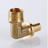 Надвижной аксиальный угольник Valtec 20 (2,8) мм. x 1/2" с наружной резьбой VTm.453.BG.002004