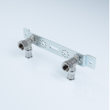 Монтажная пластина с пресс-водорозетками Valtec 16 мм. х 1/2"  VTm.224.N.001604