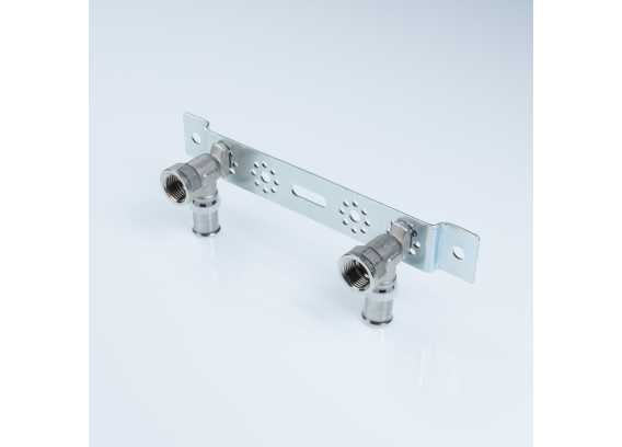 Монтажная пластина с пресс-водорозетками Valtec 16 мм. х 1/2"  VTm.224.N.001604
