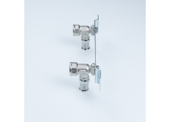 Монтажная пластина с пресс-водорозетками Valtec 16 мм. х 1/2"  VTm.224.N.001604