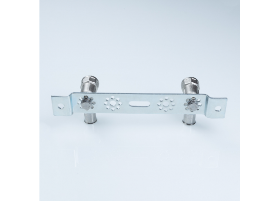 Монтажная пластина с пресс-водорозетками Valtec 16 мм. х 1/2"  VTm.224.N.001604