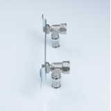 Монтажная пластина с пресс-водорозетками Valtec 16 мм. х 1/2"  VTm.224.N.001604