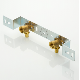 Монтажная пластина с водорозетками Valtec 16 мм. х 1/2"  VTm.424.G.001604