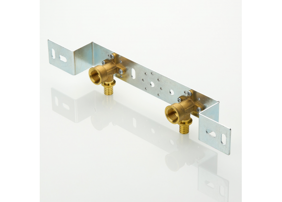 Монтажная пластина с водорозетками Valtec 16 мм. х 1/2"  VTm.424.G.001604