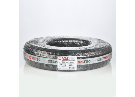 Труба из полиэтилена повышенной термостойкости Valtec 16 (2,0) мм. бухта (200 м) PE-RT VR1620.200С