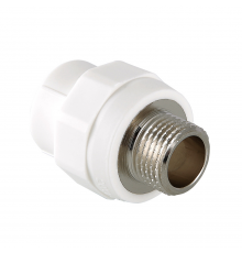 Муфта полипропиленовая Valtec 20 мм. x 1/2" с наружной резьбой VTp.701.0.02004
