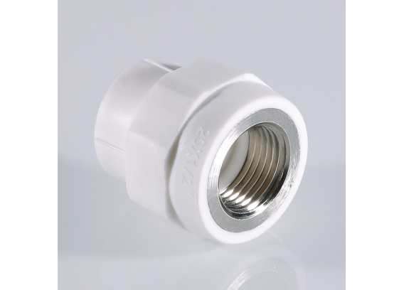 Муфта полипропиленовая Valtec 20 мм. x 1/2" с внутренней резьбой VTp.702.0.02004