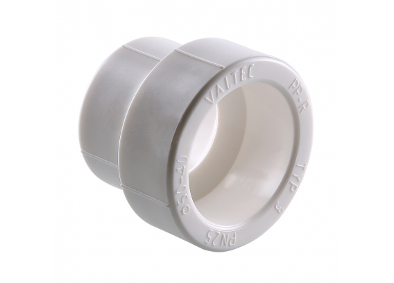 Муфта полипропиленовая Valtec 63 мм. x 50 мм. переходная VTp.705.0.063050