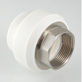 Муфта полипропиленовая Valtec 50 мм. x 1 1/2" с внутренней резьбой, под ключ VTp.706.0.05008