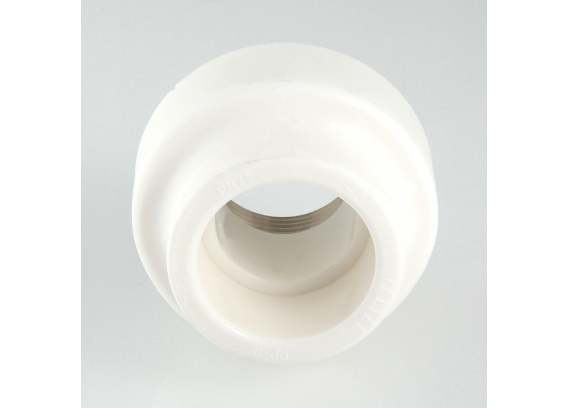 Муфта полипропиленовая Valtec 50 мм. x 1 1/2" с внутренней резьбой, под ключ VTp.706.0.05008