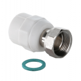 Муфта полипропиленовая Valtec 25 мм. x 1" с накидной гайкой VTp.708.0.02506