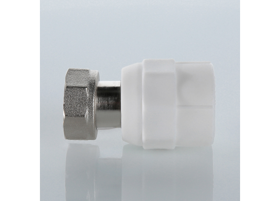 Муфта полипропиленовая Valtec 25 мм. x 1" с накидной гайкой VTp.708.0.02506