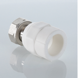 Муфта полипропиленовая Valtec 25 мм. x 1" с накидной гайкой VTp.708.0.02506