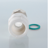 Муфта полипропиленовая Valtec 25 мм. x 1" с накидной гайкой VTp.708.0.02506