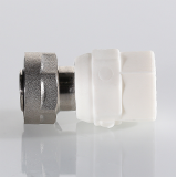 Муфта полипропиленовая Valtec 20 мм. x 3/4" с накидной гайкой для перехода на евроконус VTp.708.E.02005