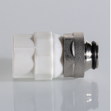 Муфта полипропиленовая Valtec 20 мм. x 3/4" с накидной гайкой для перехода на евроконус VTp.708.E.02005