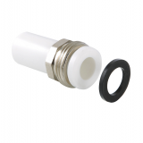 Патрубок полипропиленовый Valtec 32 мм. x 1 1/4" под накидную гайку VTp.721.0.03207