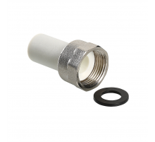 Штуцер с накидной гайкой полипропиленовый Valtec 32 мм. x 1 1/4" VTp.722.0.03207
