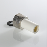 Штуцер с накидной гайкой полипропиленовый Valtec 20 мм. x 3/4" VTp.722.0.02005