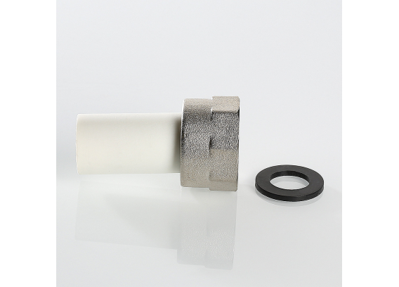 Штуцер с накидной гайкой полипропиленовый Valtec 20 мм. x 3/4" VTp.722.0.02005