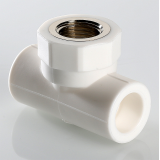 Тройник полипропиленовый Valtec 20 мм. x 1/2" x 20 мм. с внутренней резьбой VTp.732.0.02004