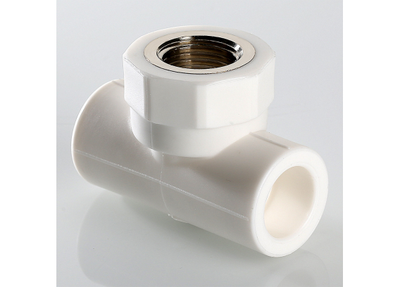 Тройник полипропиленовый Valtec 20 мм. x 1/2" x 20 мм. с внутренней резьбой VTp.732.0.02004