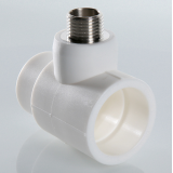 Тройник коллекторный полипропиленовый Valtec 40 мм. x 1/2" x 40 мм. с наружной резьбой VTp.734.0.04004