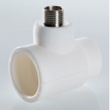 Тройник коллекторный полипропиленовый Valtec 40 мм. x 1/2" x 40 мм. с наружной резьбой VTp.734.0.04004