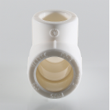 Тройник полипропиленовый Valtec 32 мм. x 25 мм. x 25 мм. переходной VTp.735.0.032025025