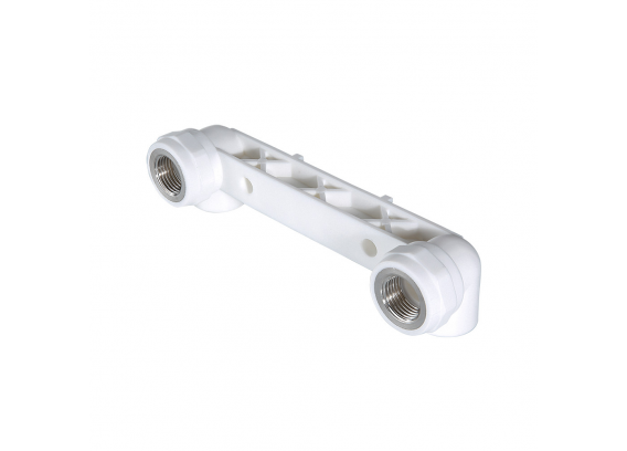 Планка полипропиленовая Valtec 25 мм. x 1/2" с водорозетками VTp.724.0.02504