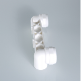 Планка полипропиленовая Valtec 25 мм. x 1/2" с водорозетками VTp.724.0.02504