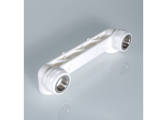 Планка полипропиленовая Valtec 25 мм. x 1/2" с водорозетками VTp.724.0.02504