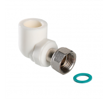 Угольник полипропиленовый Valtec 20 мм. x 1/2" с внутренней резьбой VTp.752.0.02004