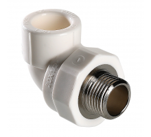 Угольник полипропиленовый Valtec 32 мм. x 1" с наружной резьбой VTp.753.0.03206