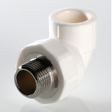 Угольник полипропиленовый Valtec 32 мм. x 1" с наружной резьбой VTp.753.0.03206