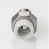 Муфта разъемная полипропиленовая Valtec 20 мм. x 1" с наружной резьбой VTp.761.0.02006