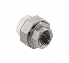 Муфта разъемная полипропиленовая Valtec 20 мм. x 3/4" с внутренней резьбой VTp.762.0.02005