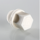 Заглушка полипропиленовая резьбовая Valtec 1/2" VTp.791.0.04