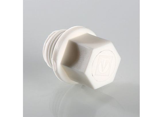 Заглушка полипропиленовая резьбовая Valtec 1/2" VTp.791.0.04