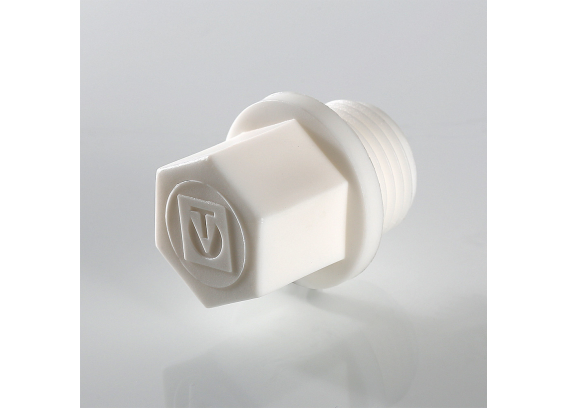 Заглушка полипропиленовая резьбовая Valtec 1/2" VTp.791.0.04