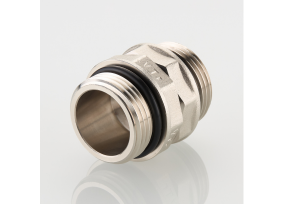 Ниппель сдвоенный Valtec с уплотнительным кольцом 1" VT.0606.NC.06
