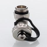 Клапан дренажный Valtec 1/2" из никелированной латуни VT.535.N.04